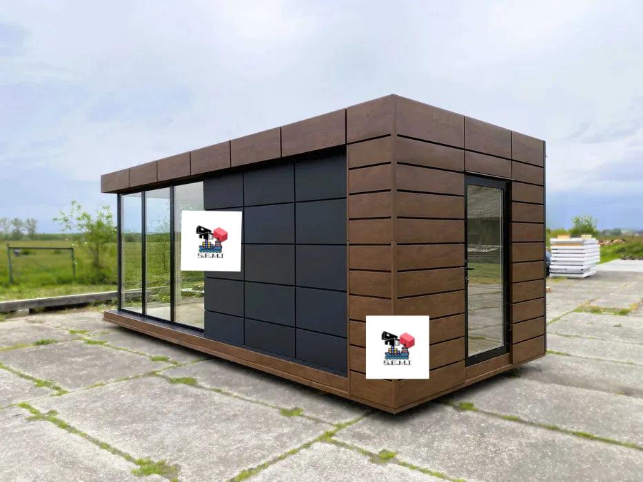 Pavillon de bureau / Maison modulaire 7,4 m x 3,2 m – Neuf