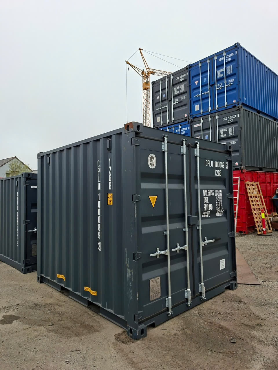 Container Maritime ISO 10 Pieds Neuf RAL 7016 – Stockage Sécurisé