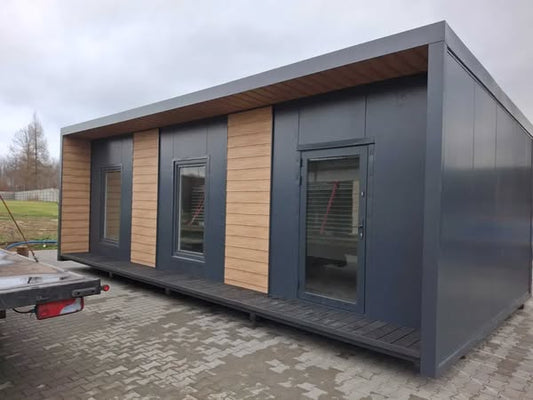 bungalow de type studio ou bureau de vente