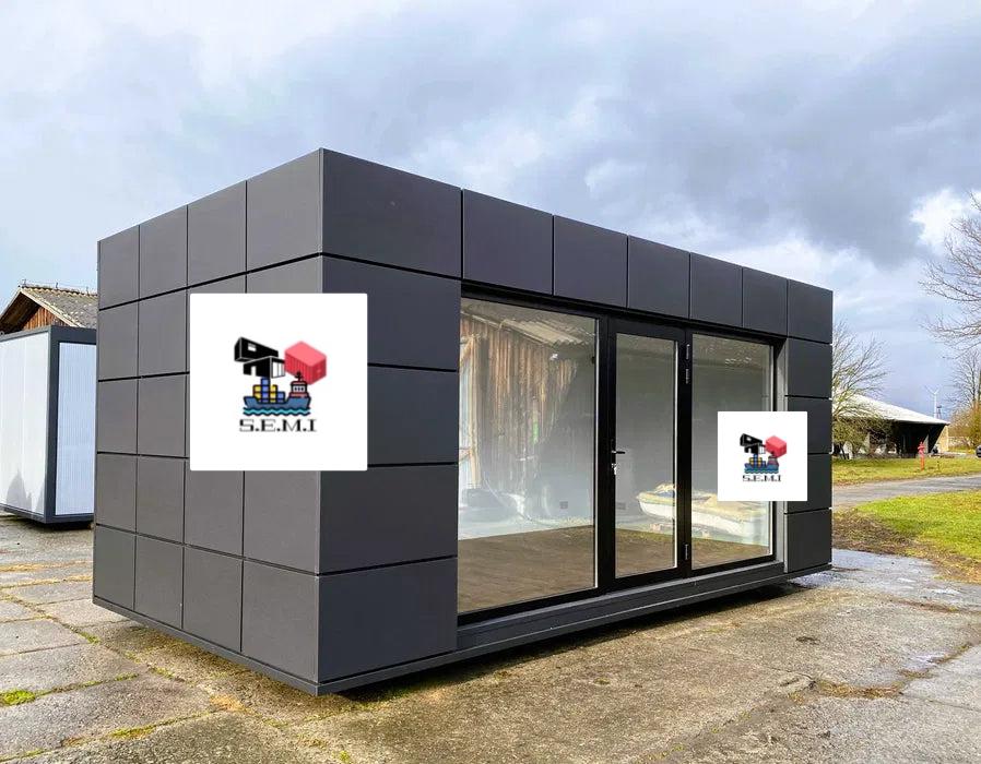 Conteneur Pavillon modulaire / Bureau mobile haut de gamme – 3,2 x 6 m