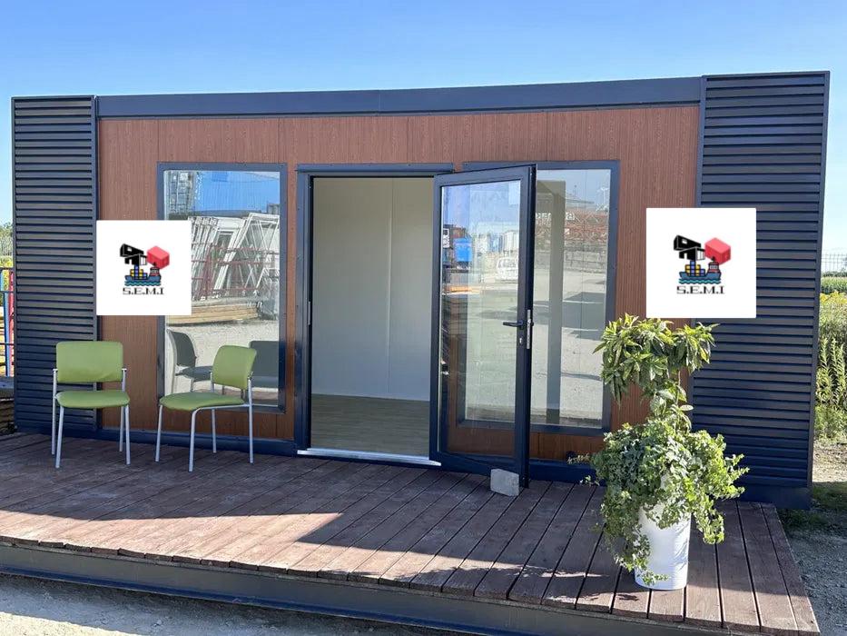 Conteneur Pavillon commercial neuf 3 x 6 m – Disponible immédiatement