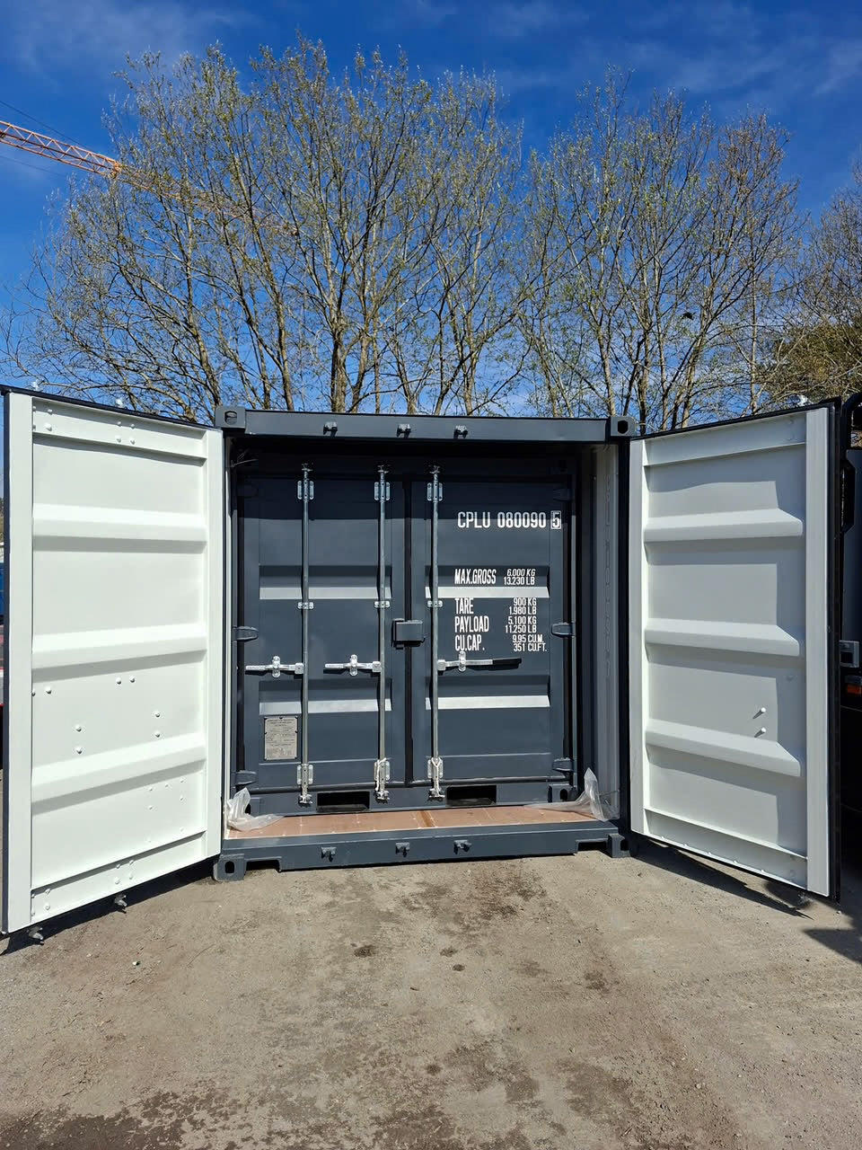 Container Maritime ISO 10 Pieds Neuf RAL 7016 – Stockage Sécurisé