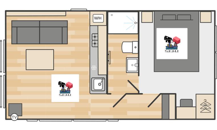 Casa Móvel T1 Elegância