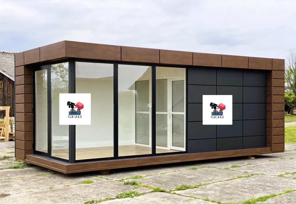 Pavillon de bureau / Maison modulaire 7,4 m x 3,2 m – Neuf