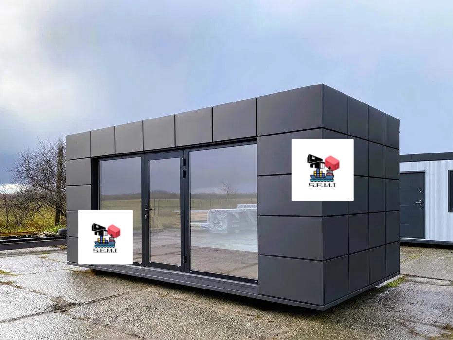 Conteneur Pavillon modulaire / Bureau mobile haut de gamme – 3,2 x 6 m