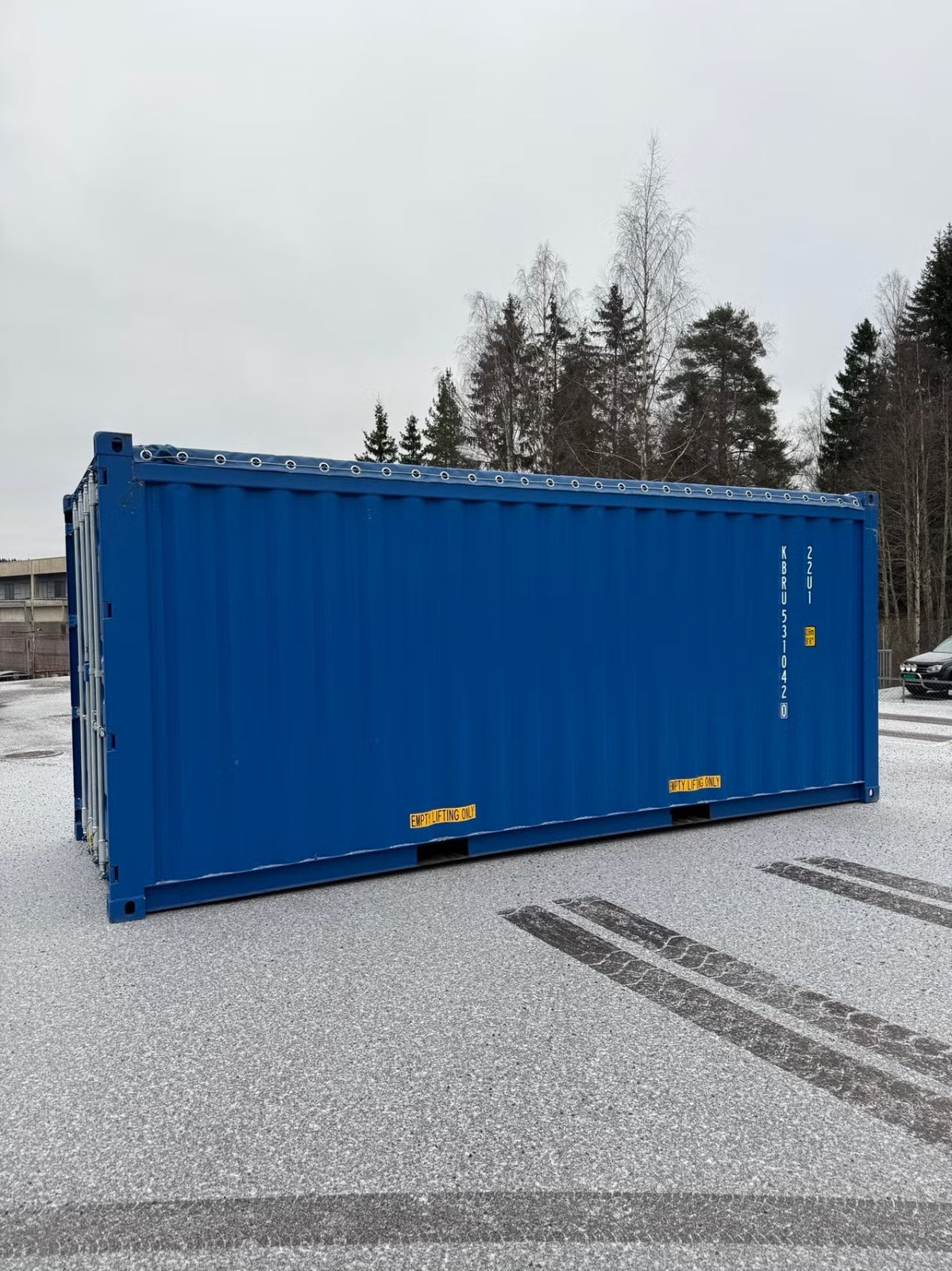 Conteneur maritime 20 pieds ISO Open Top neuf