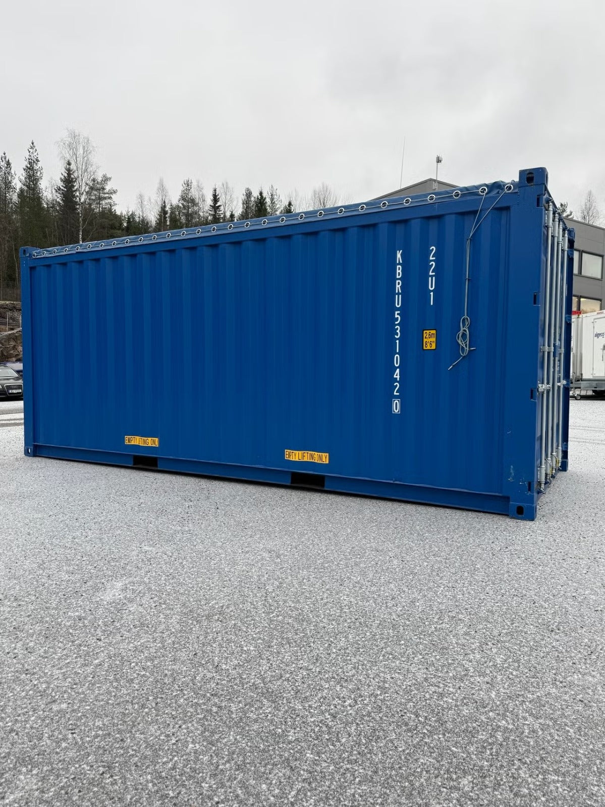 Conteneur maritime 20 pieds ISO Open Top neuf