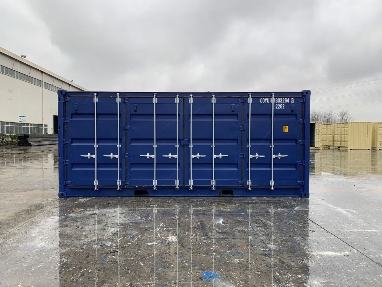 Conteneur Maritime 20 Pieds ISO Open Side – Ouverture Latérale