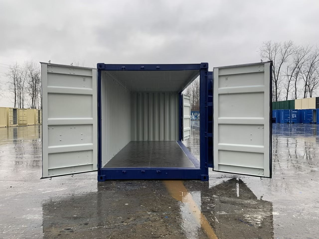 Conteneur Maritime 20 Pieds ISO Open Side – Ouverture Latérale