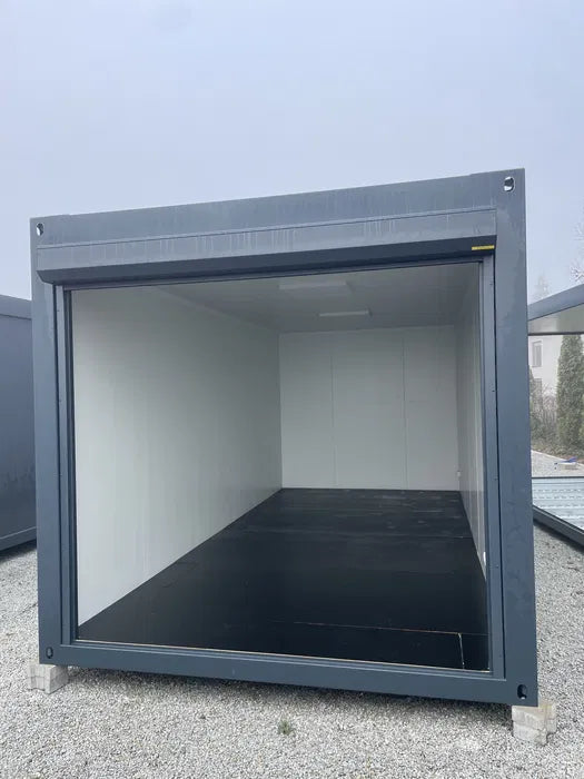 CONTENEUR GARAGE  avec volets roulants