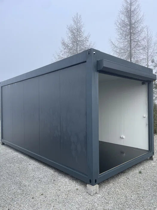 CONTENEUR GARAGE  avec volets roulants