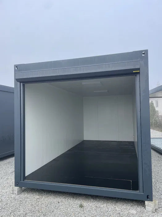 CONTENEUR GARAGE  avec volets roulants