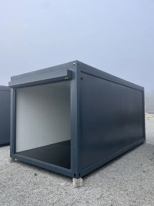 CONTENEUR GARAGE  avec volets roulants