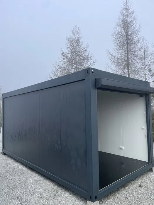 CONTENEUR GARAGE  avec volets roulants