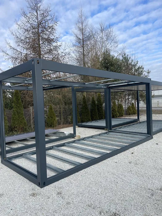 CONTENEUR GARAGE  avec volets roulants