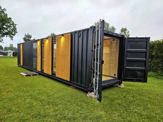 Conteneur Habitable ARABICA T0  40 Pieds : Studio Modulaire Isolé & Clé en Main