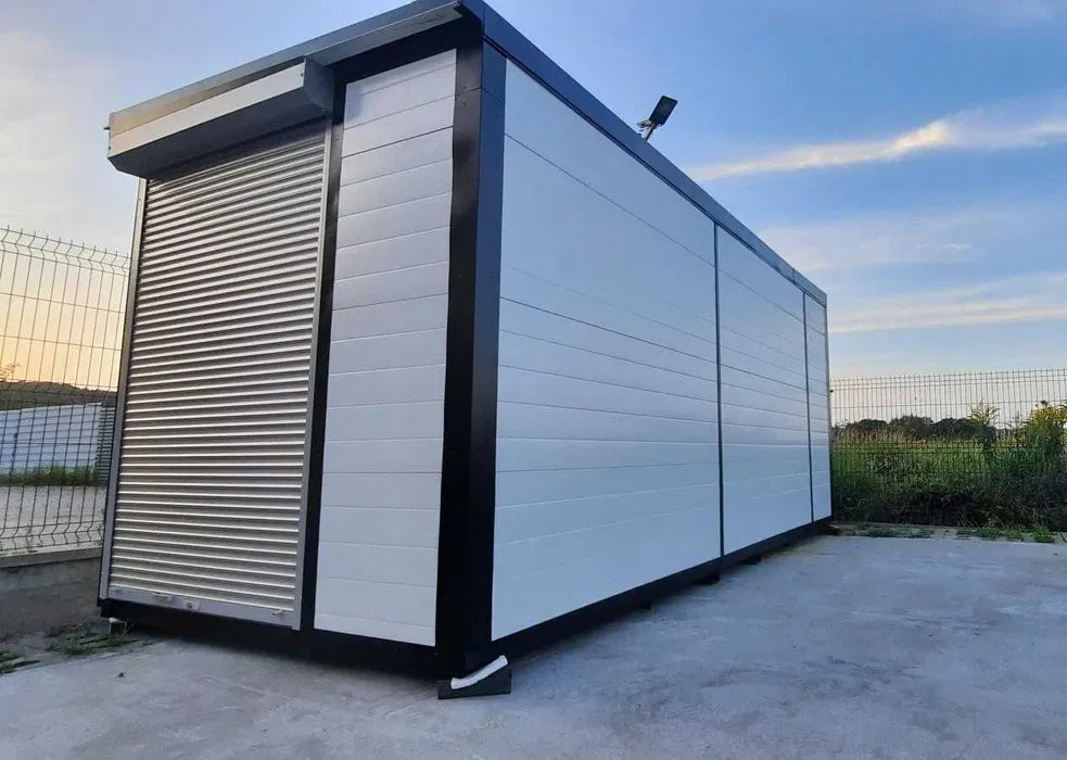 Conteneur de stockage isolé – 11 m²