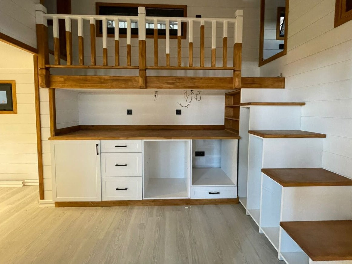 Conteneur habitable T2 Tiny house avec roues neuf