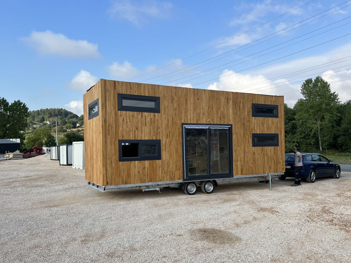 Conteneur habitable T2 Tiny house avec roues neuf