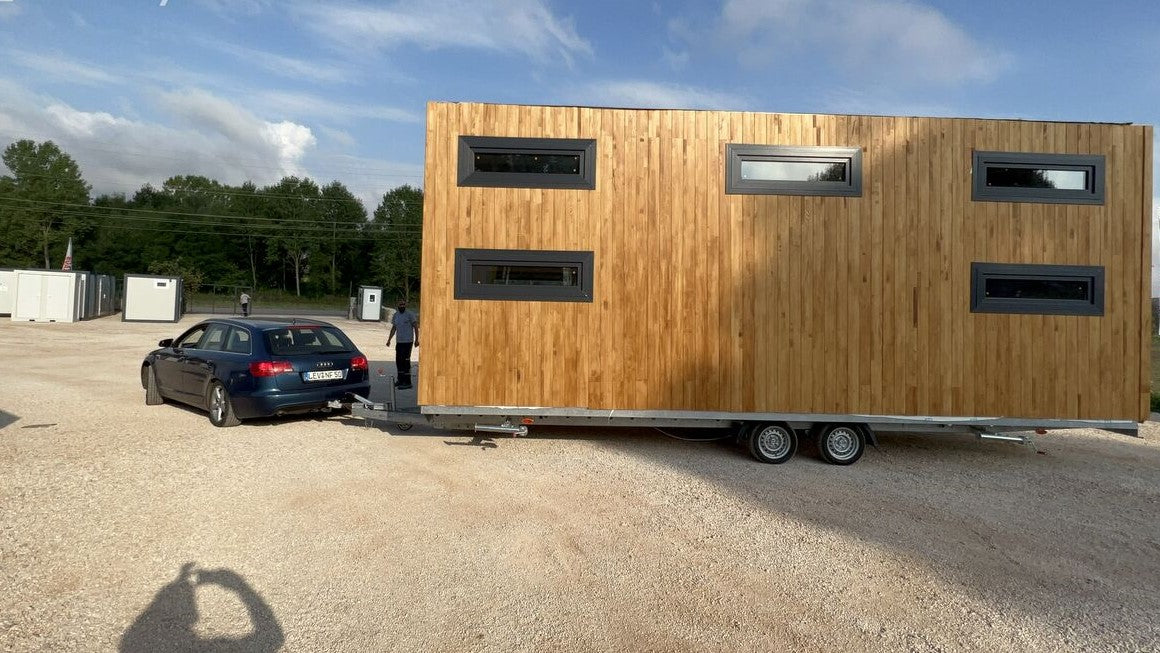 Conteneur habitable T2 Tiny house avec roues neuf