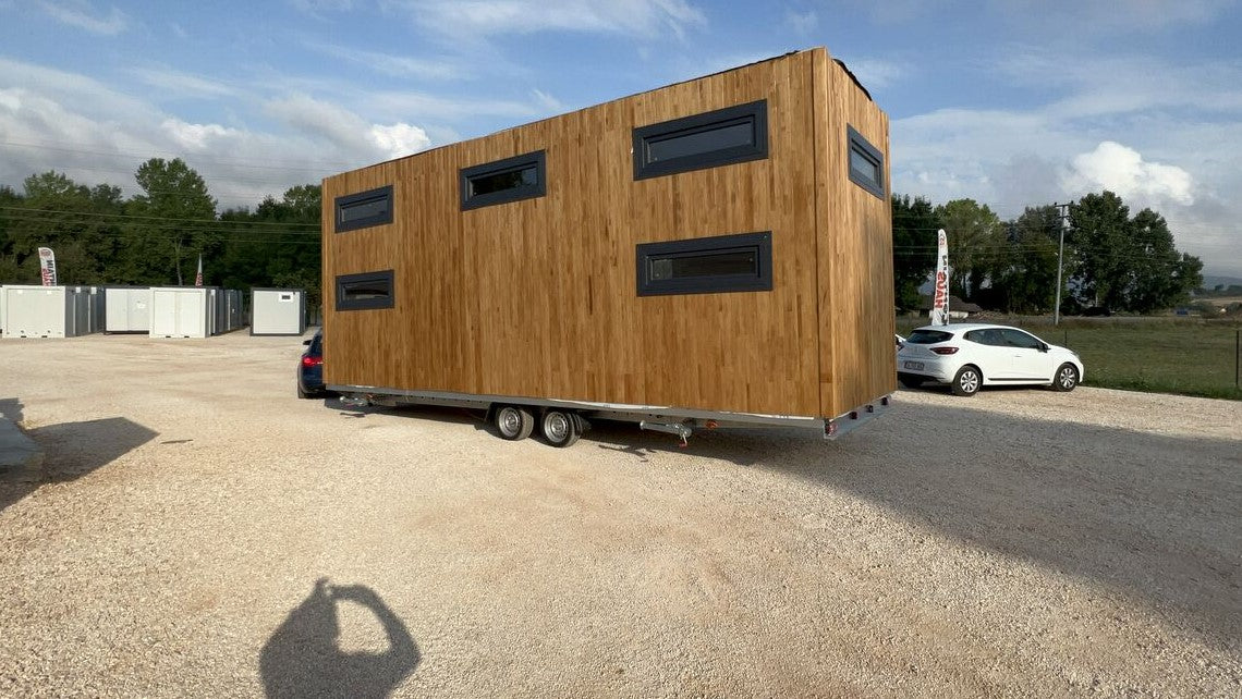 Conteneur habitable T2 Tiny house avec roues neuf