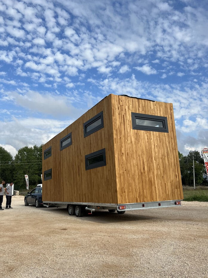 Conteneur habitable T2 Tiny house avec roues neuf