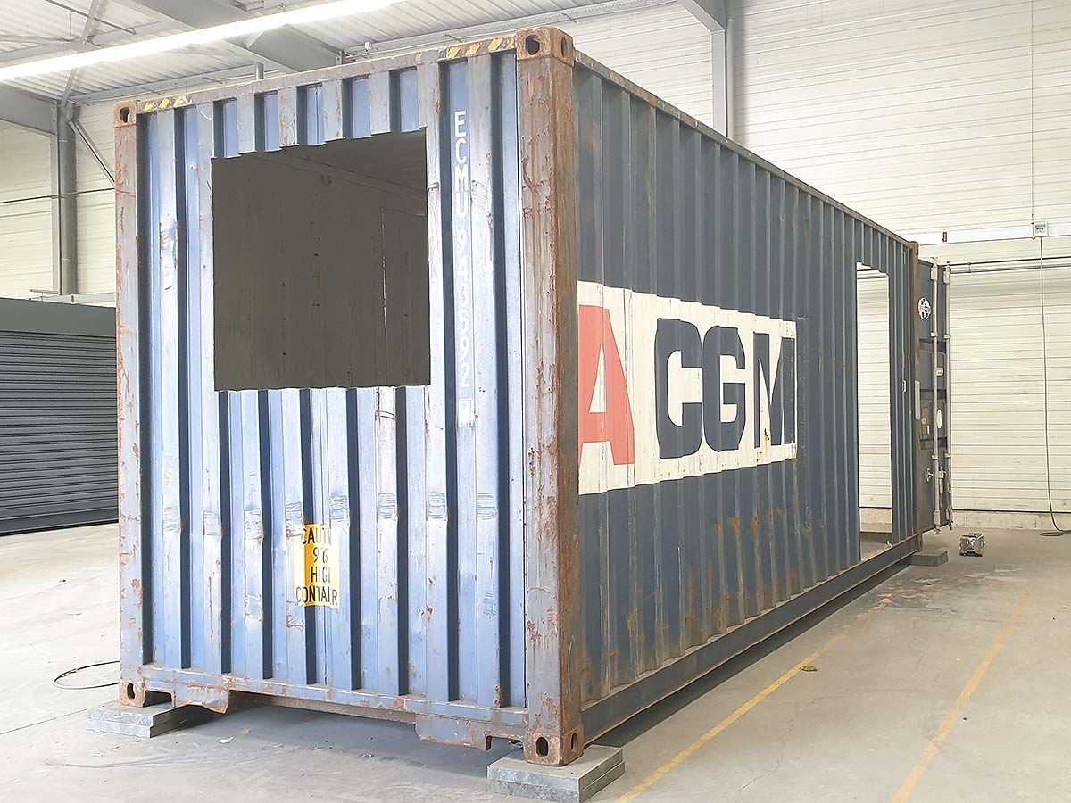 Container aménagé TINY’ T0 CUBE 20 M2 DE CONFORT